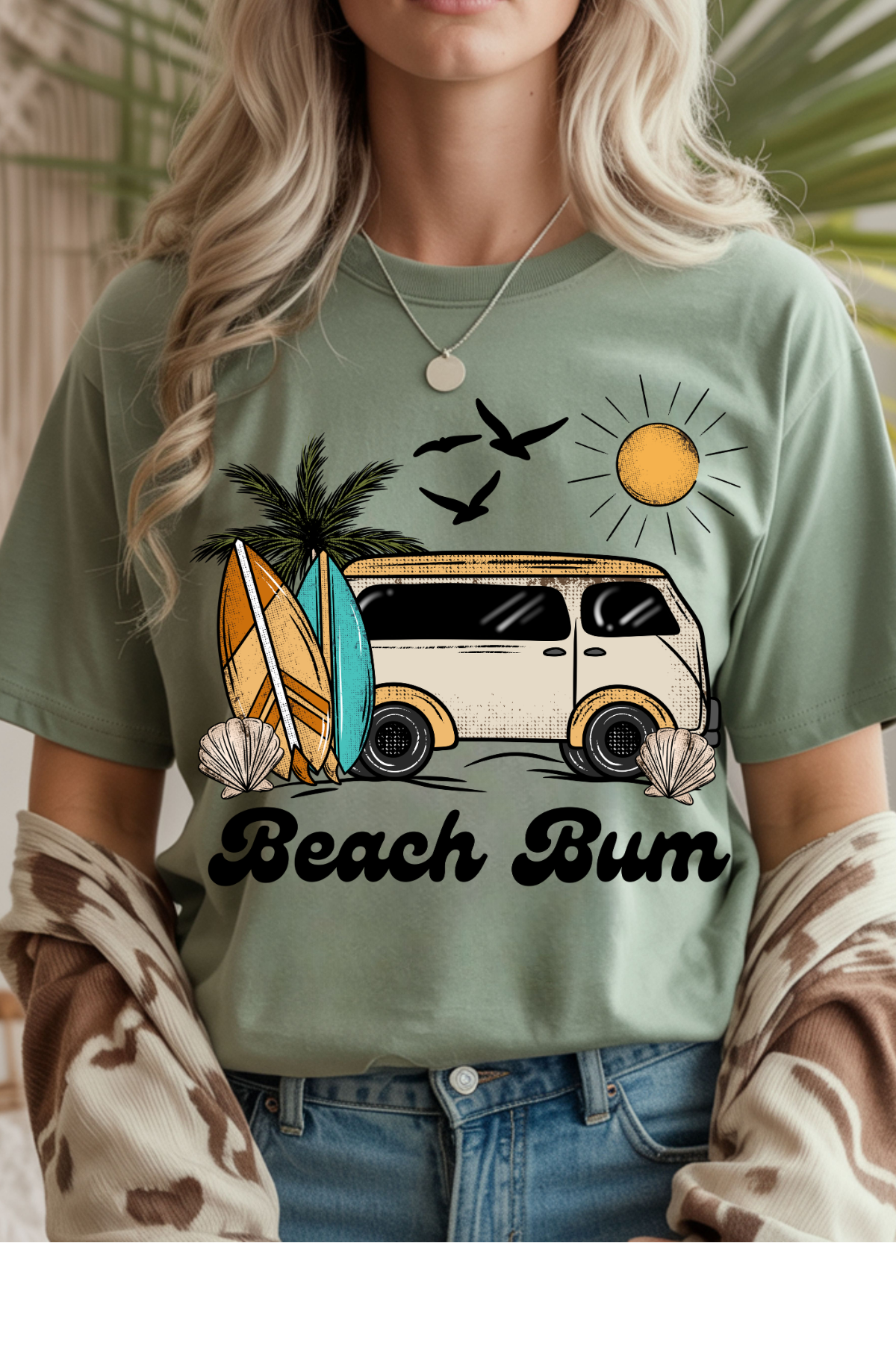 Beach Bum Graphic Tee