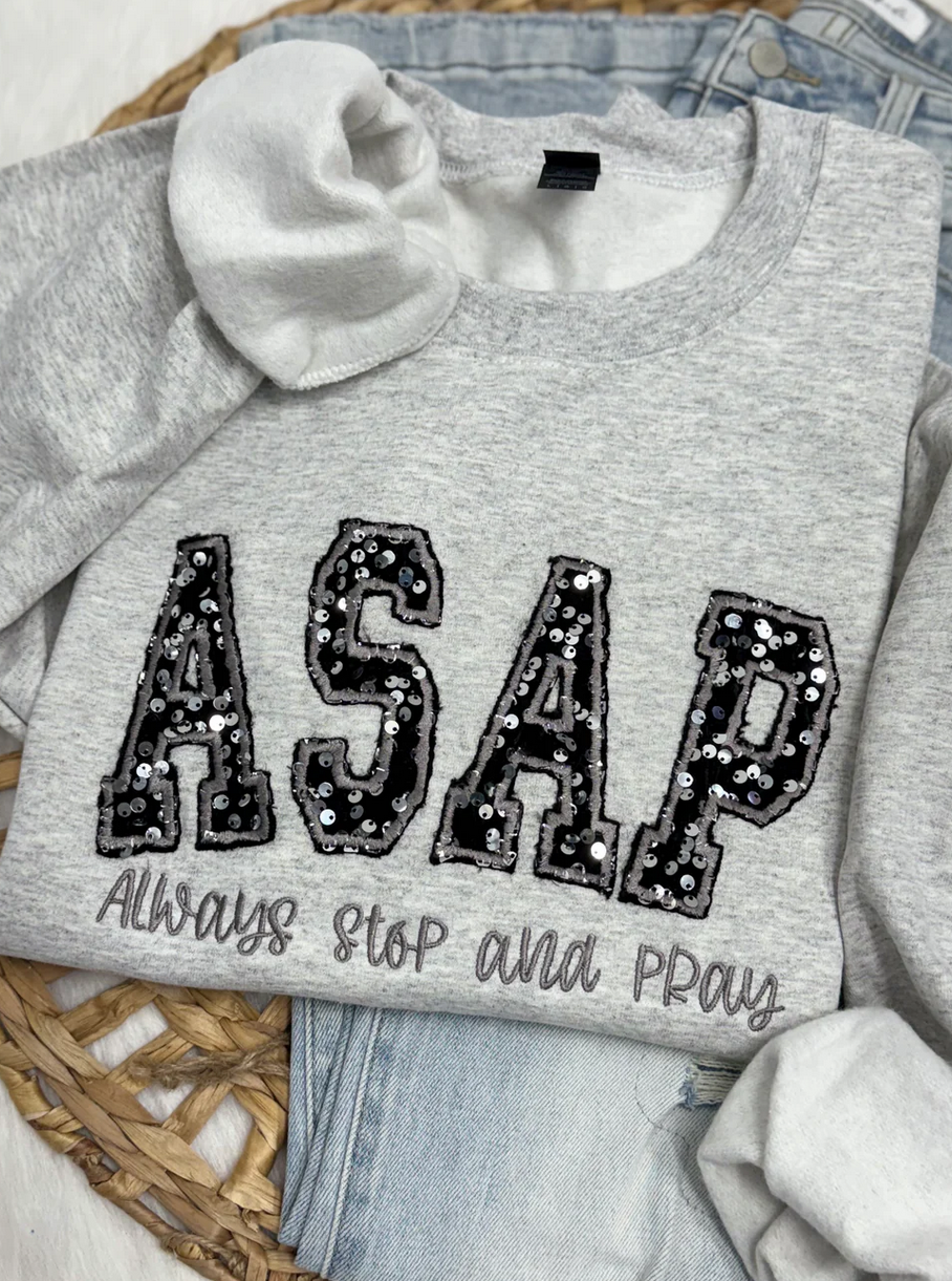 FAITH BASED EMBROIDERED SWEATSHIRTS