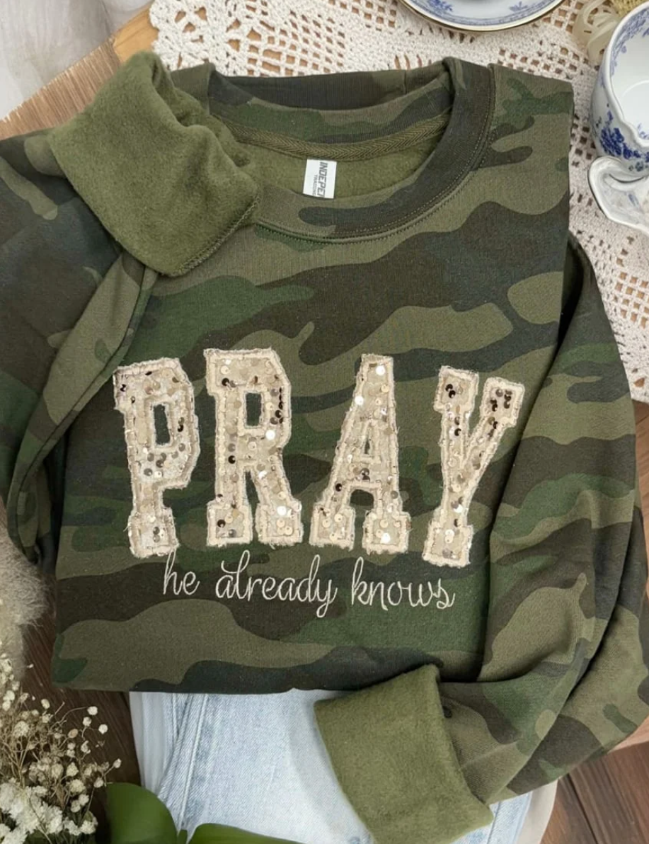 FAITH BASED EMBROIDERED SWEATSHIRTS