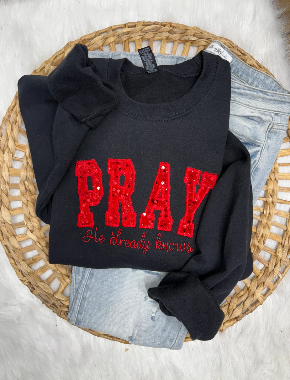 FAITH BASED EMBROIDERED SWEATSHIRTS