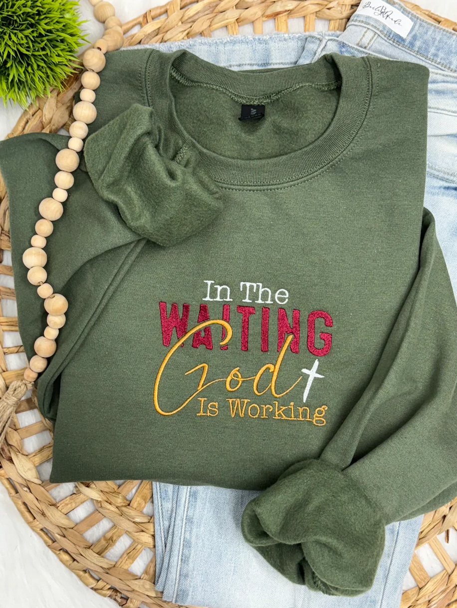 FAITH BASED EMBROIDERED SWEATSHIRTS