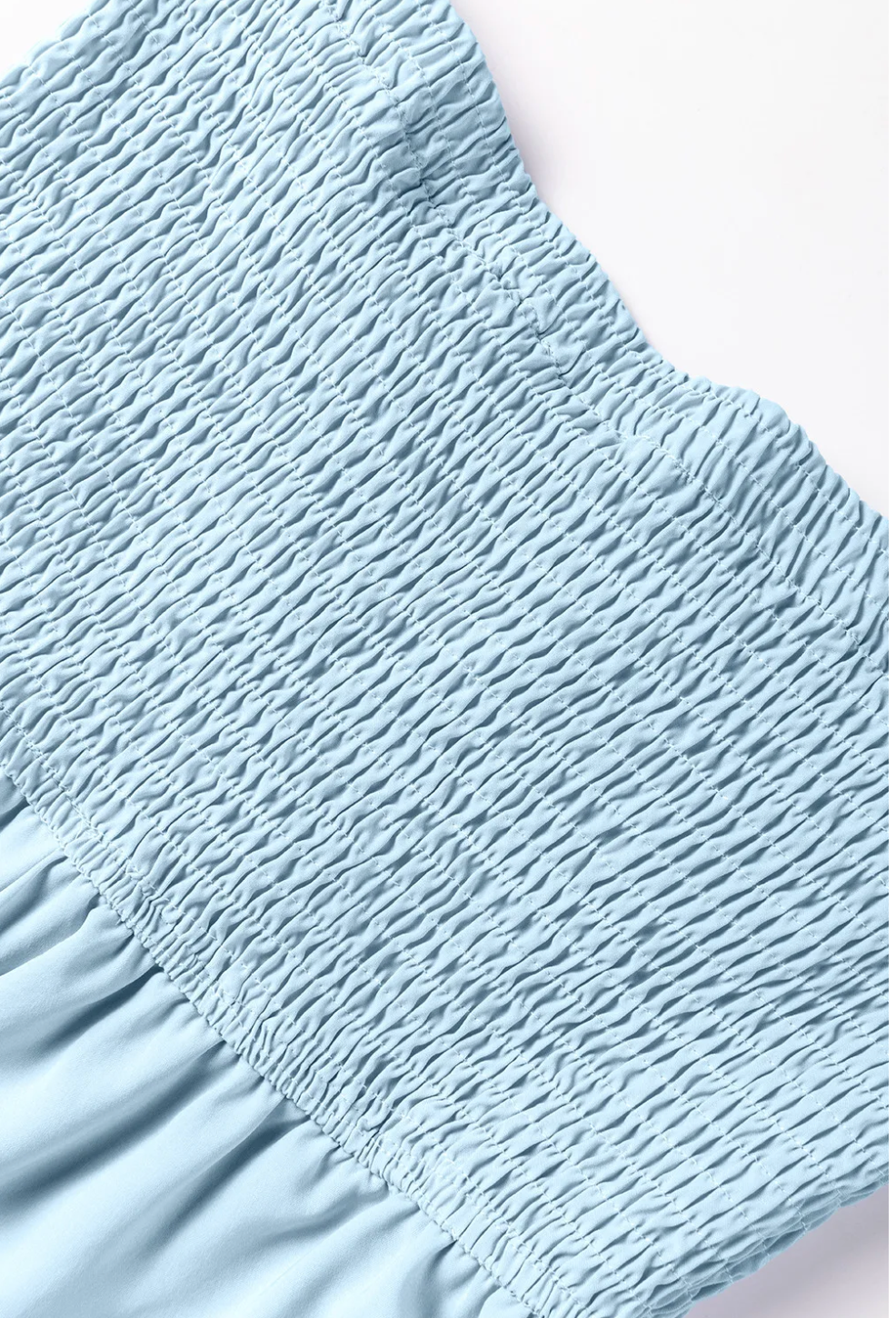 Sky Blue Off Shoulder Ruched Bust Maxi Dress WTW