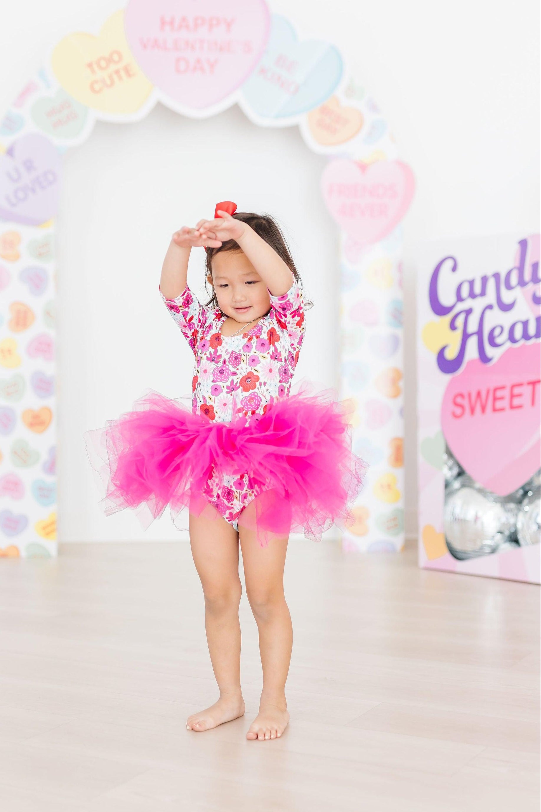 Secret Garden 3/4 Sleeve Tutu Leotard