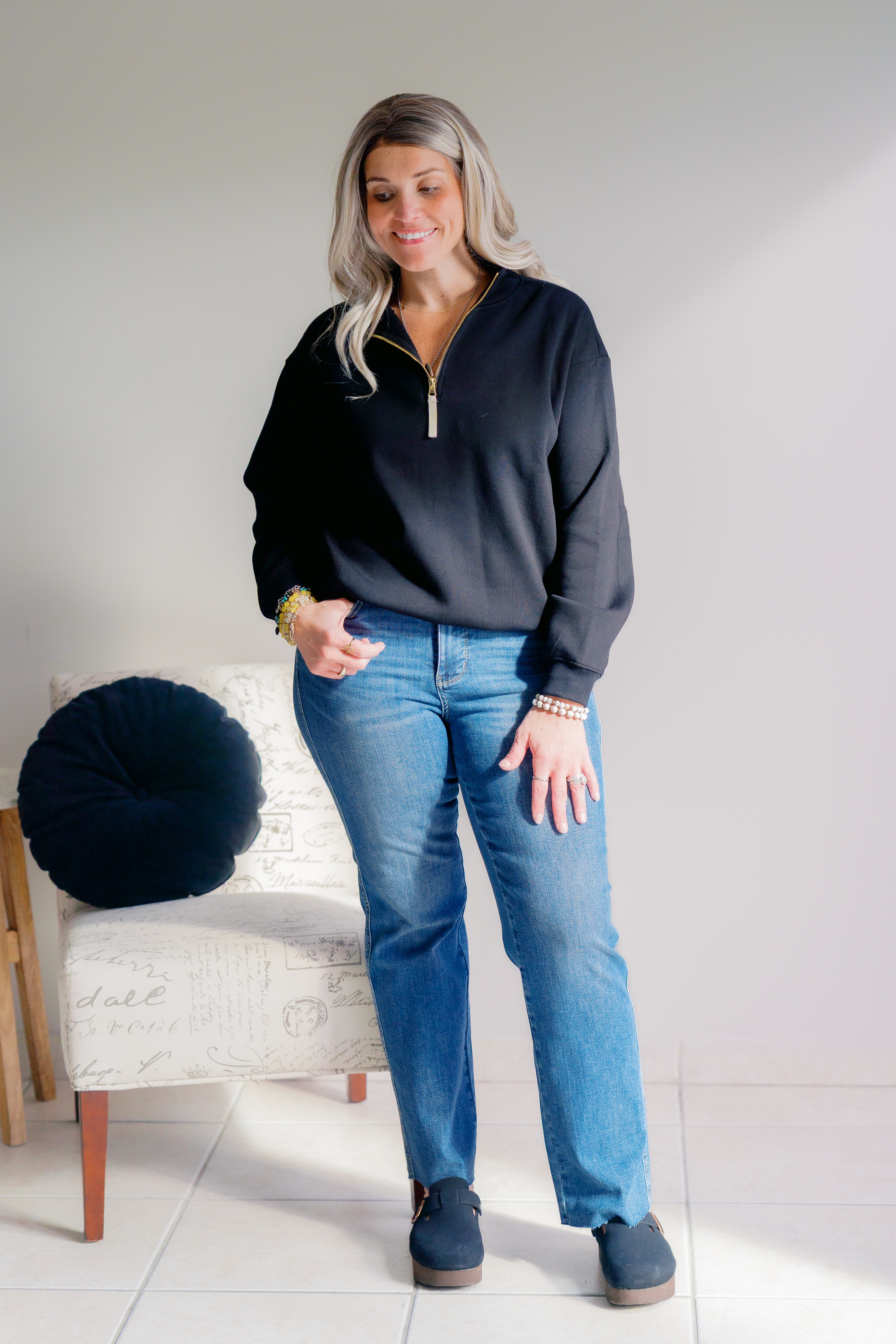 Shadowline Half Zip Sweatshirt