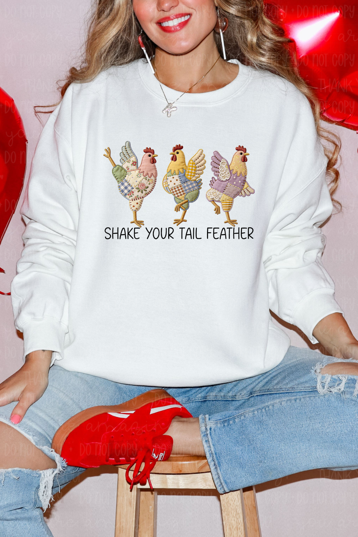 Shake Your Tail Feather Tee or Sweatshirt