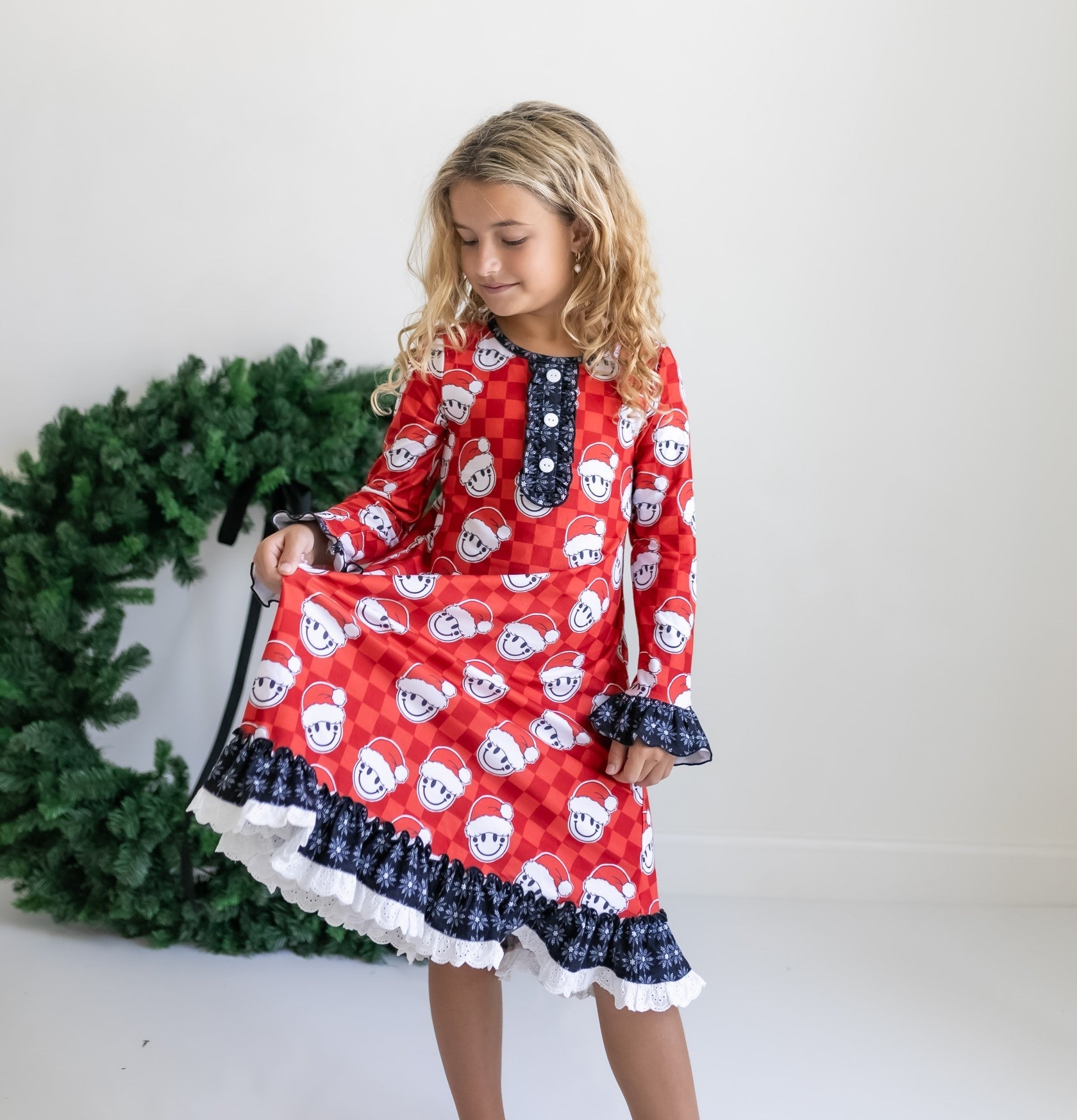 Smiley Santa Lounge Play Gown