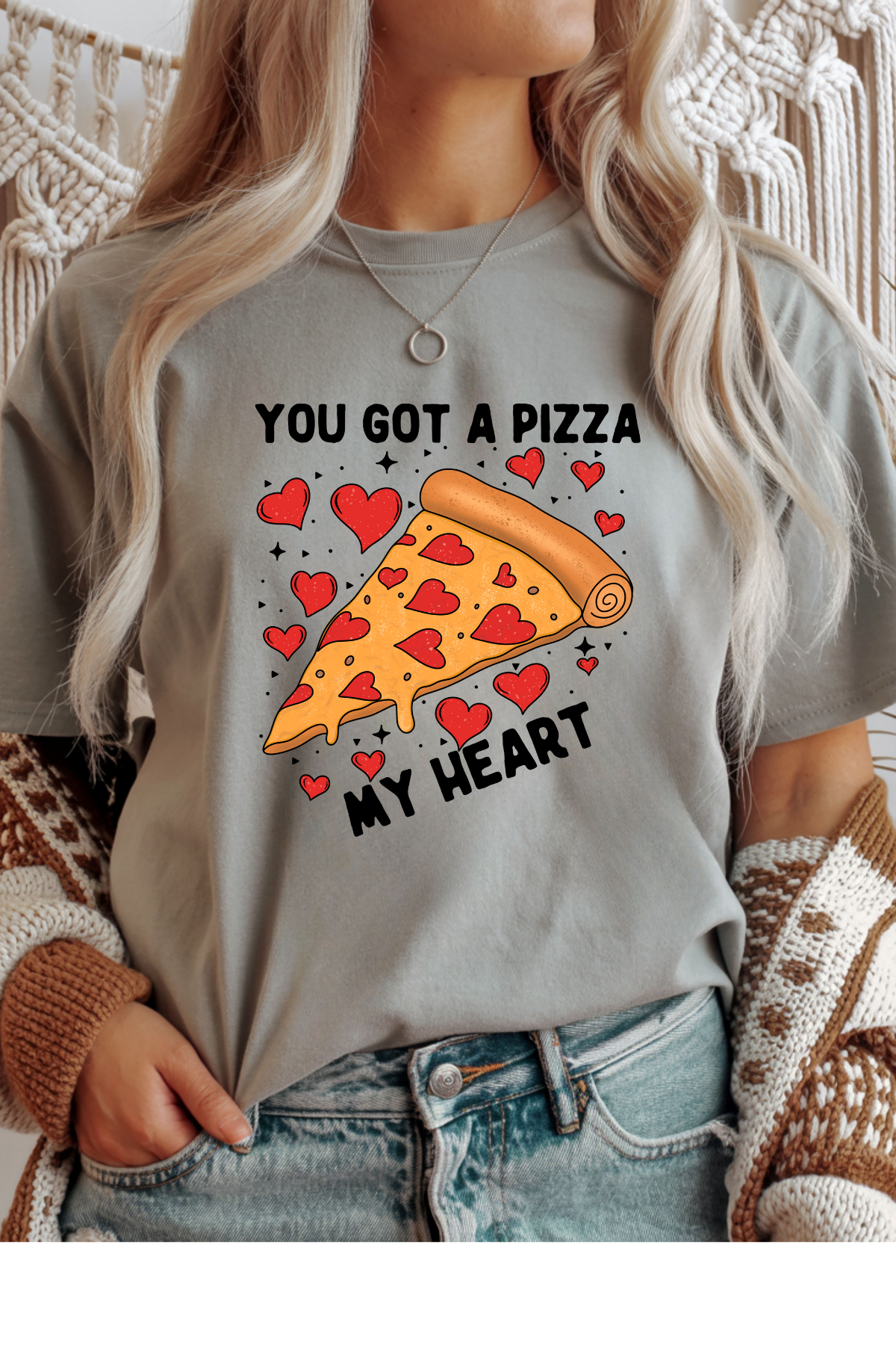 Pizza My Heart Graphic Tee