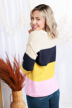 Susanna Striped Pullover