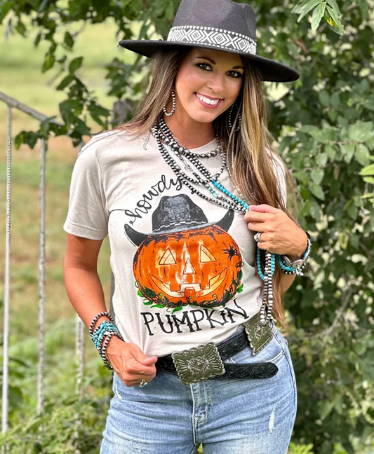 Howdy Pumpkin Tee