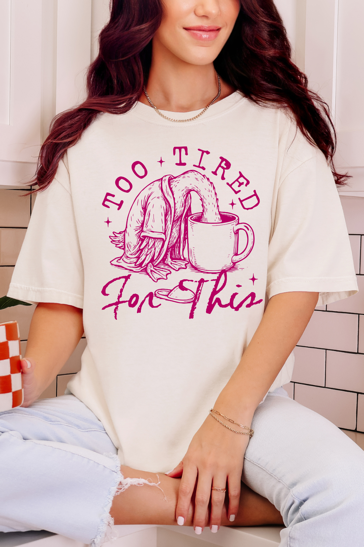 Too Tired Tee or Sweatshirt