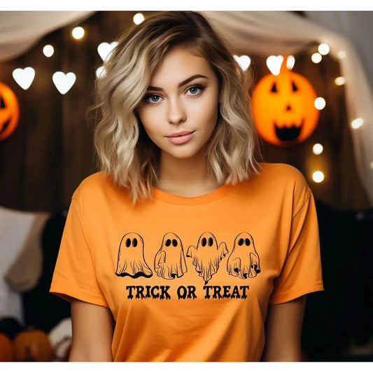 Trick or Treat Ghosts GRAPHIC TEE