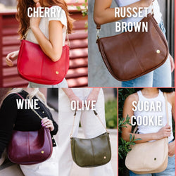 Marissa Saddle Crossbody