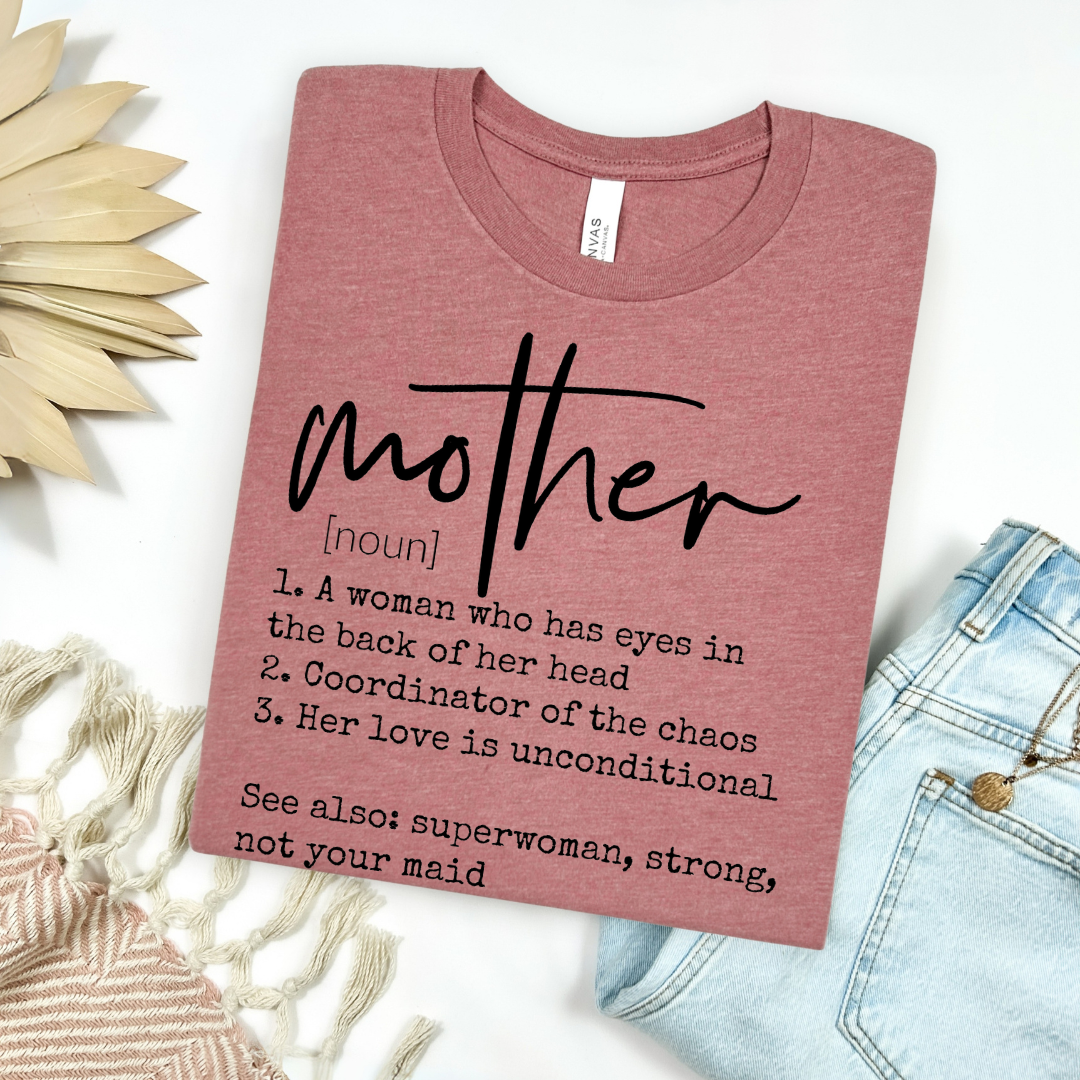 Mother Description Graphic Tee