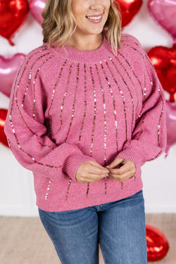 Sparkle Stripes Sweater