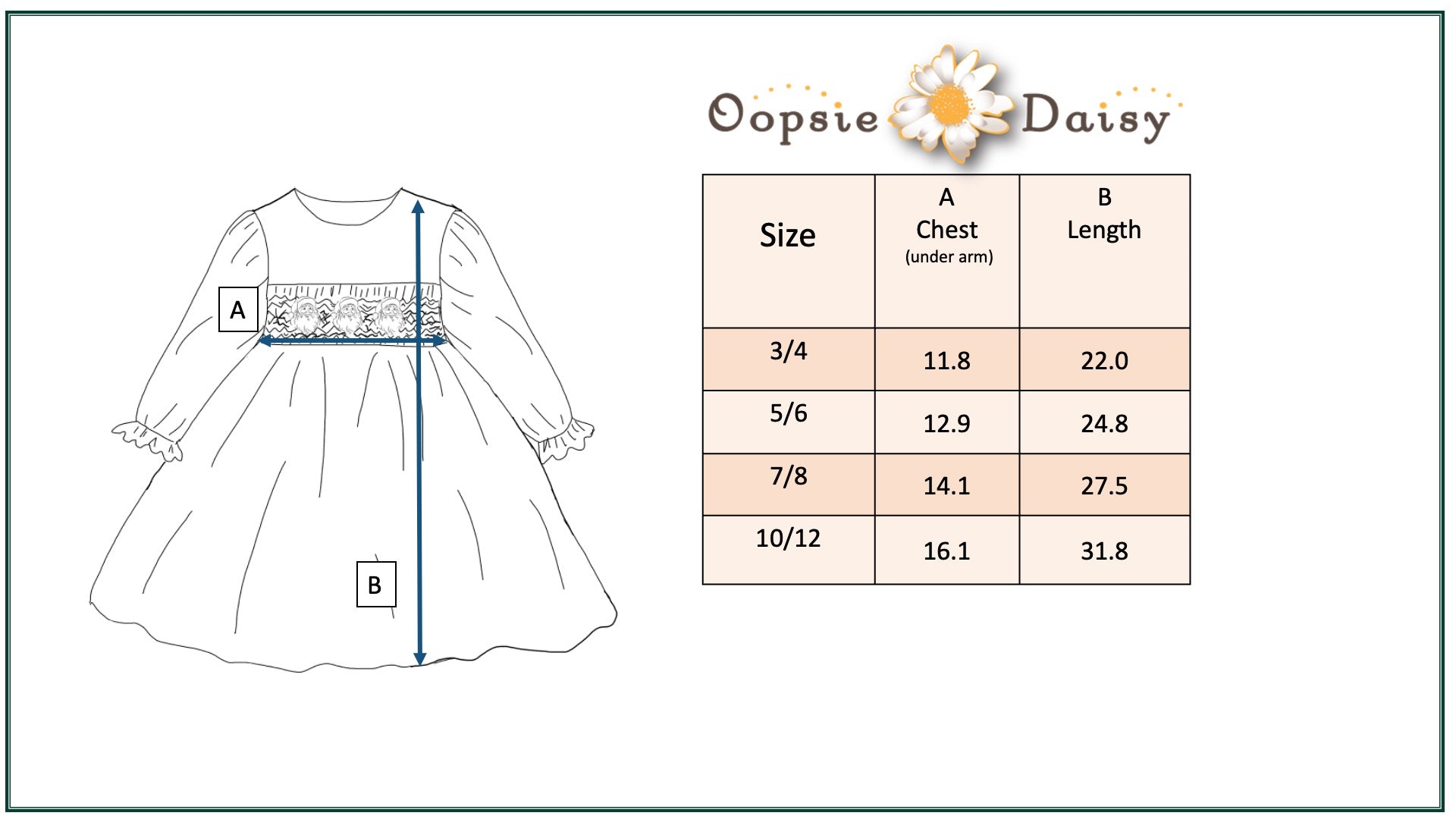 Santa Smocked Velvet Dress