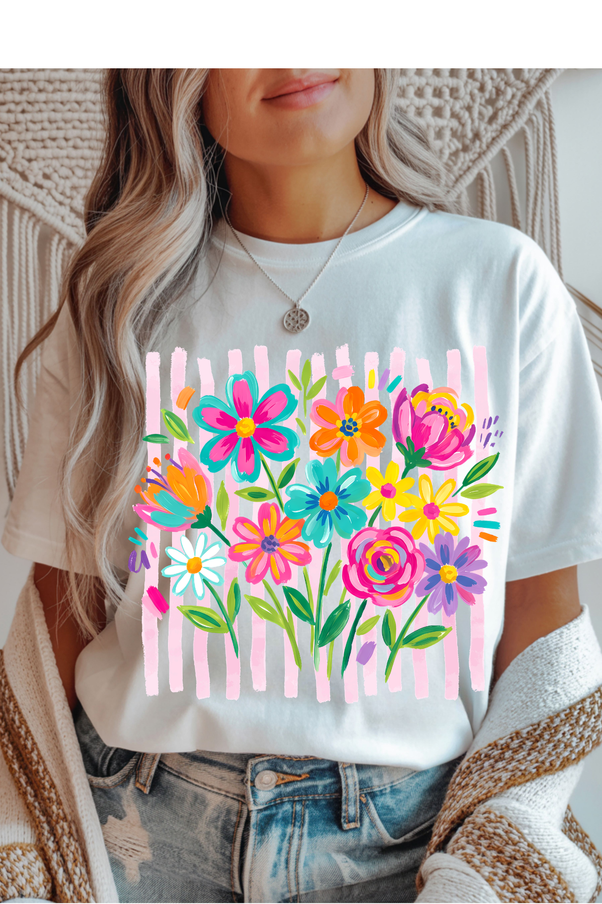 Summa Floral Graphic Tee