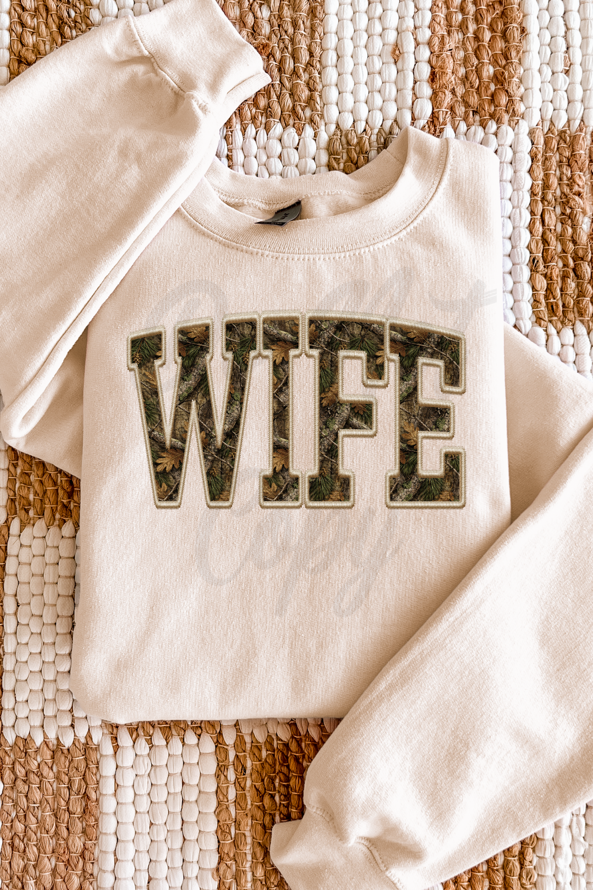 Wife Camo Tee or Sweatshirt