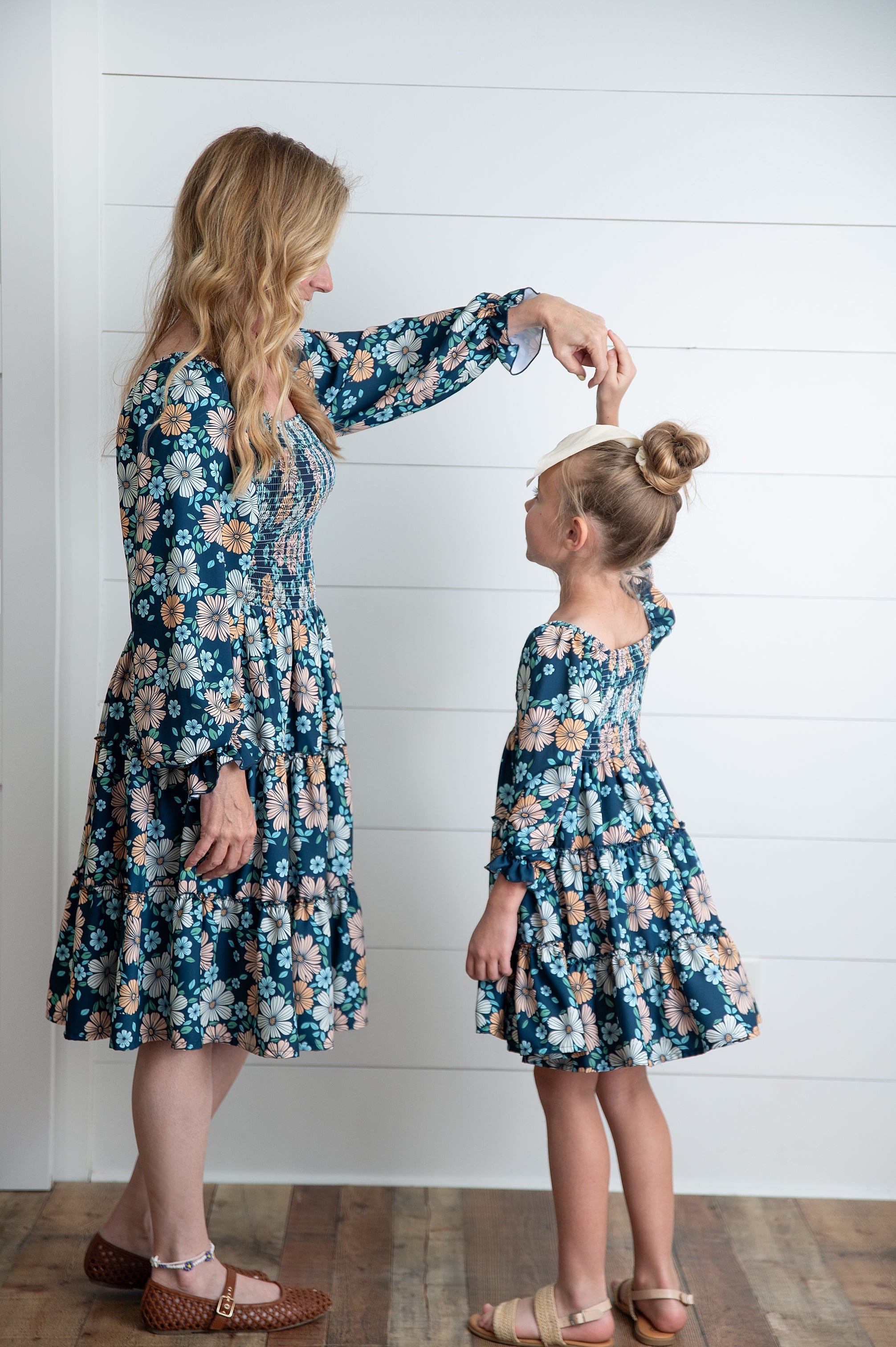 Women's Grace Winter Floral Dress- Mommy & Me