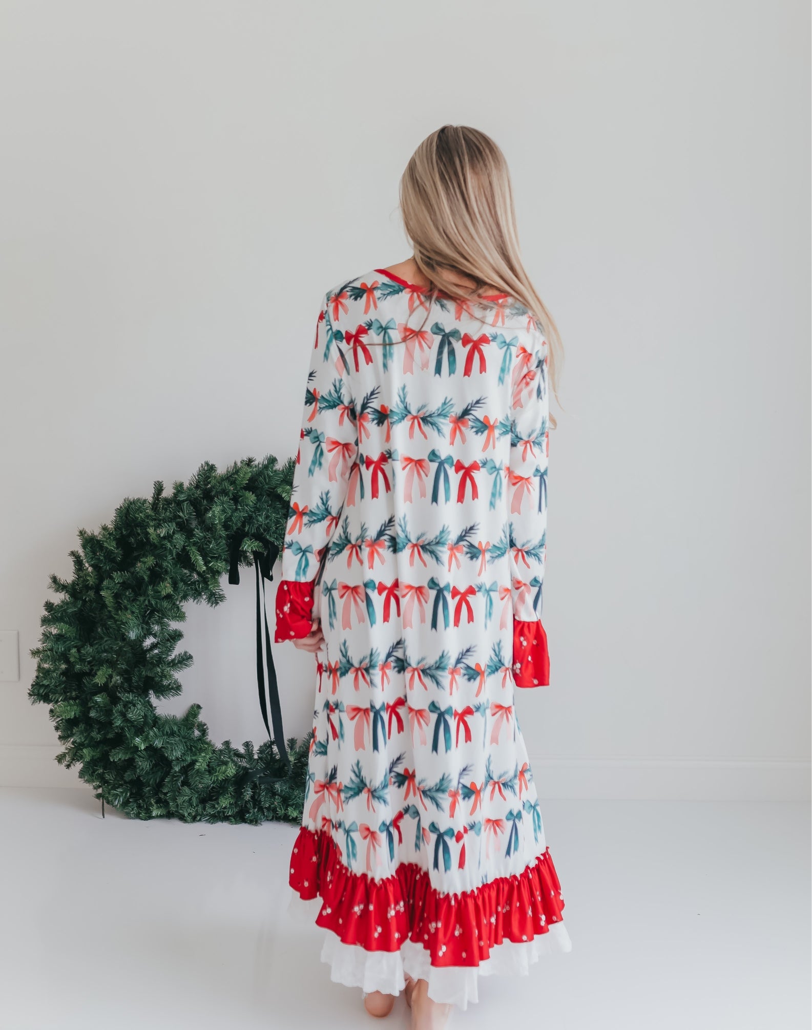 Women's Holly Bow Lounge Gown