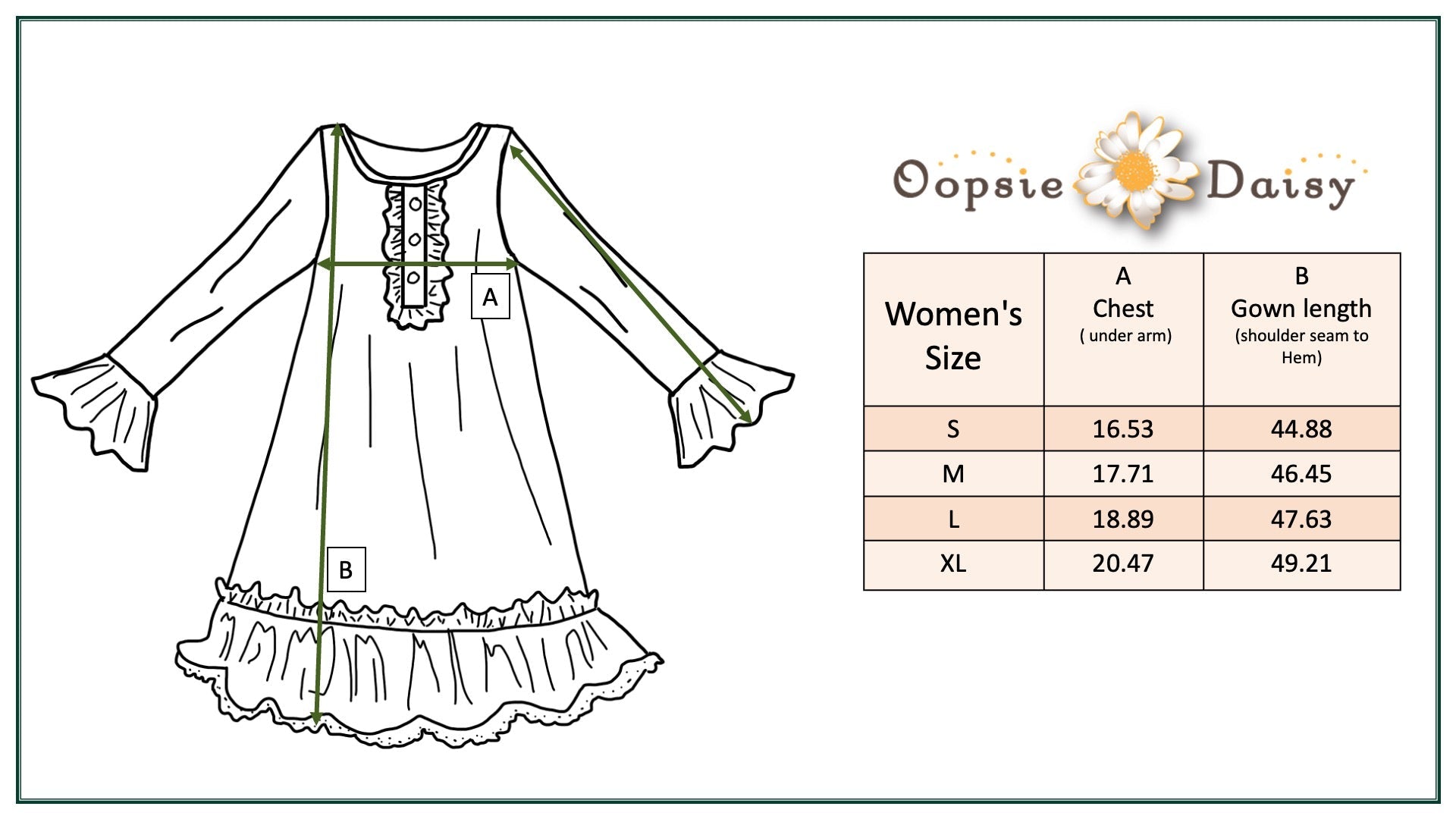 Women's Christmas Flower Lounge Gown