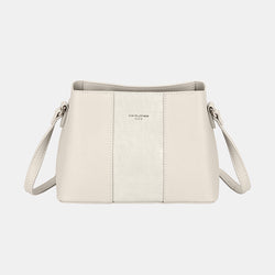 David Jones PU Leather Crossbody Bag