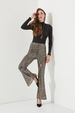 HIGHWAIST SEQUIN PANTS KRP3080