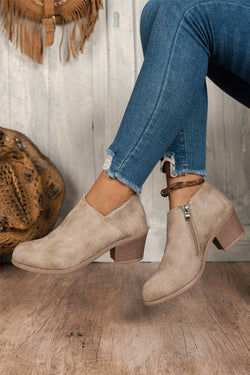 Addison Suede Booties