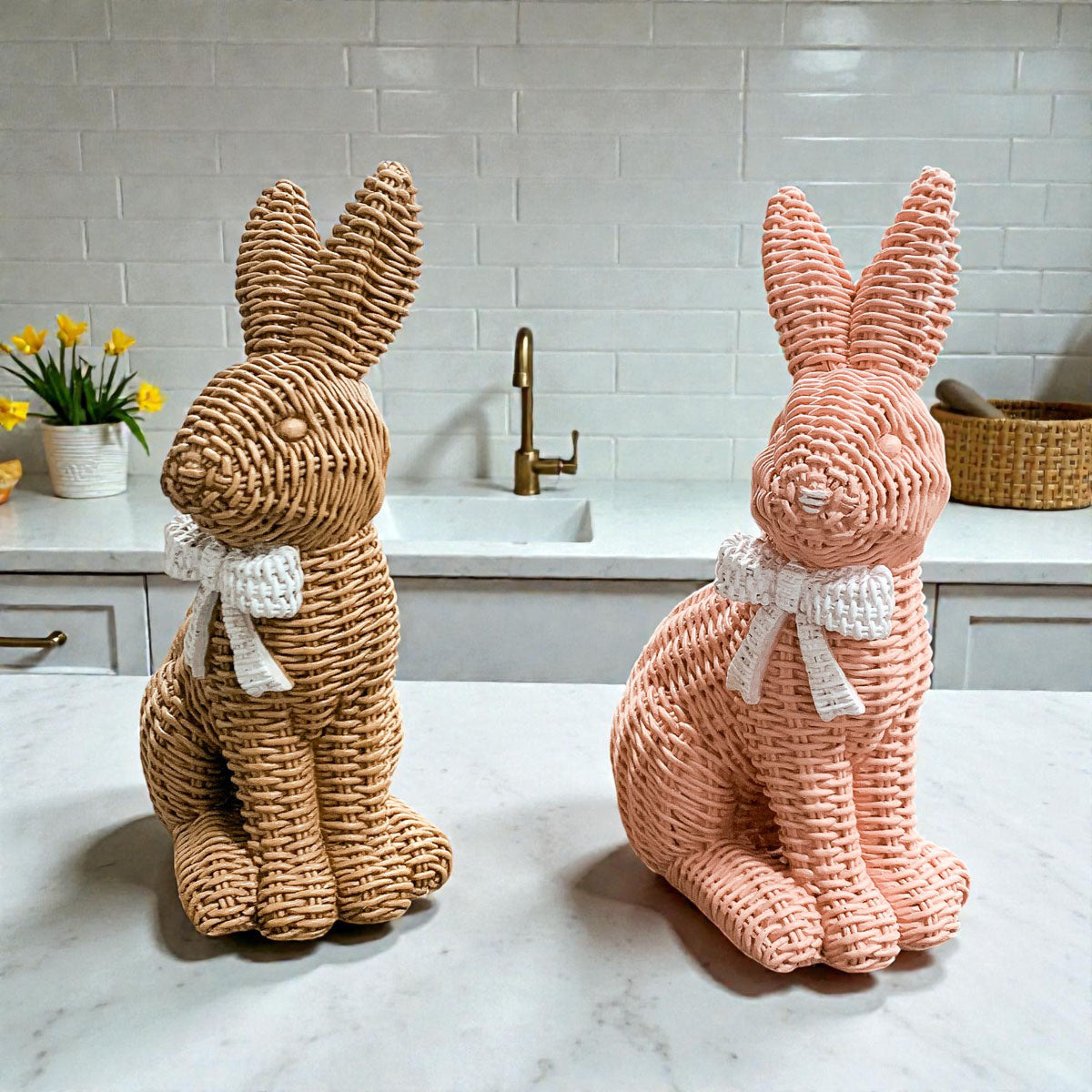 Basketweave Easter Bunny