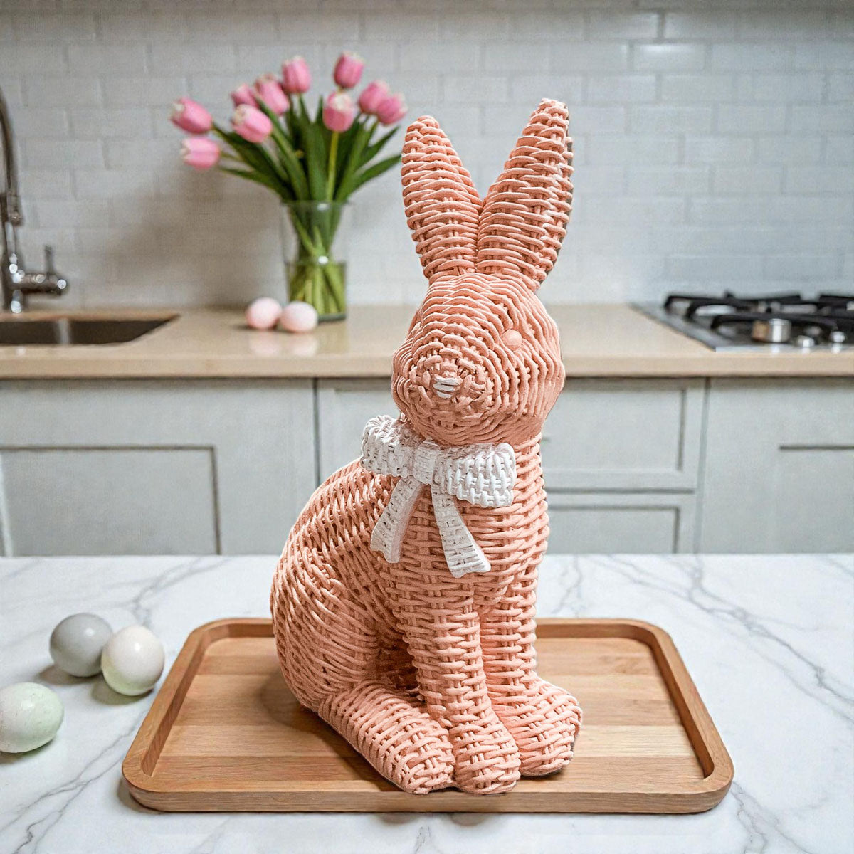 Basketweave Easter Bunny