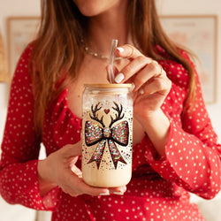 Sequin Bow Antlers