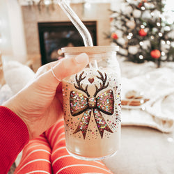 Sequin Bow Antlers