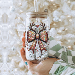 Sequin Bow Antlers