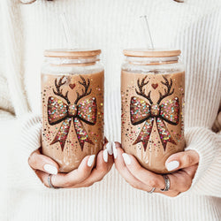Sequin Bow Antlers