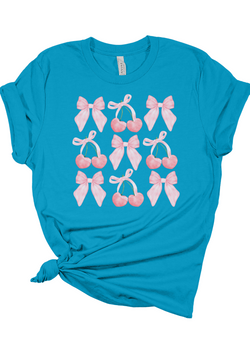 Coquette Bows & Cherries T-Shirt