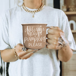 Mom Humor Fall Season Coffee Cup Brown
Coffee Mom Fall Collection Brown Ceramic