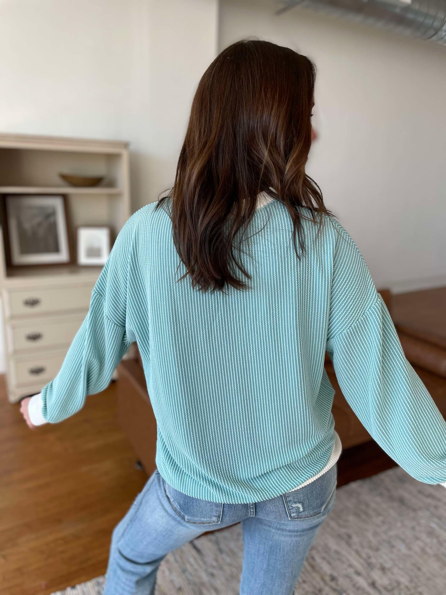 Taking It In Stride Corded Top in Two Colors