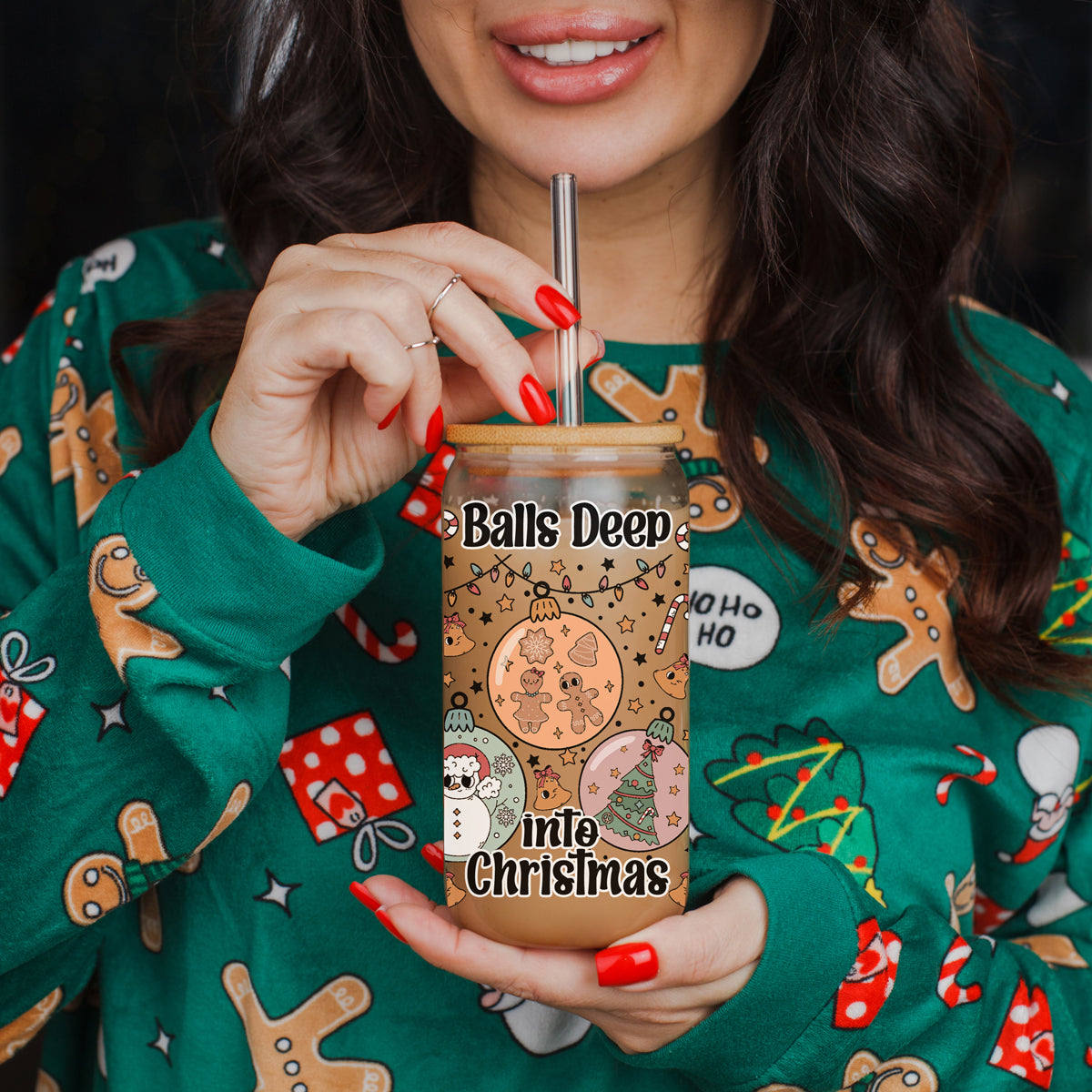 Balls deep into Christmas Glass Cups with straw
Funny Christmas Mug
Funny Christmas coffee mug gift
Funny Christmas coffee mug ideas