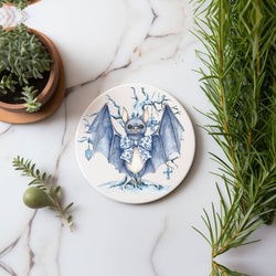 Sophisticated Halloween party decorations
Designer Halloween drink coasters
Blue willow style Halloween decor
Luxury Halloween home accessories
High end Halloween table decor