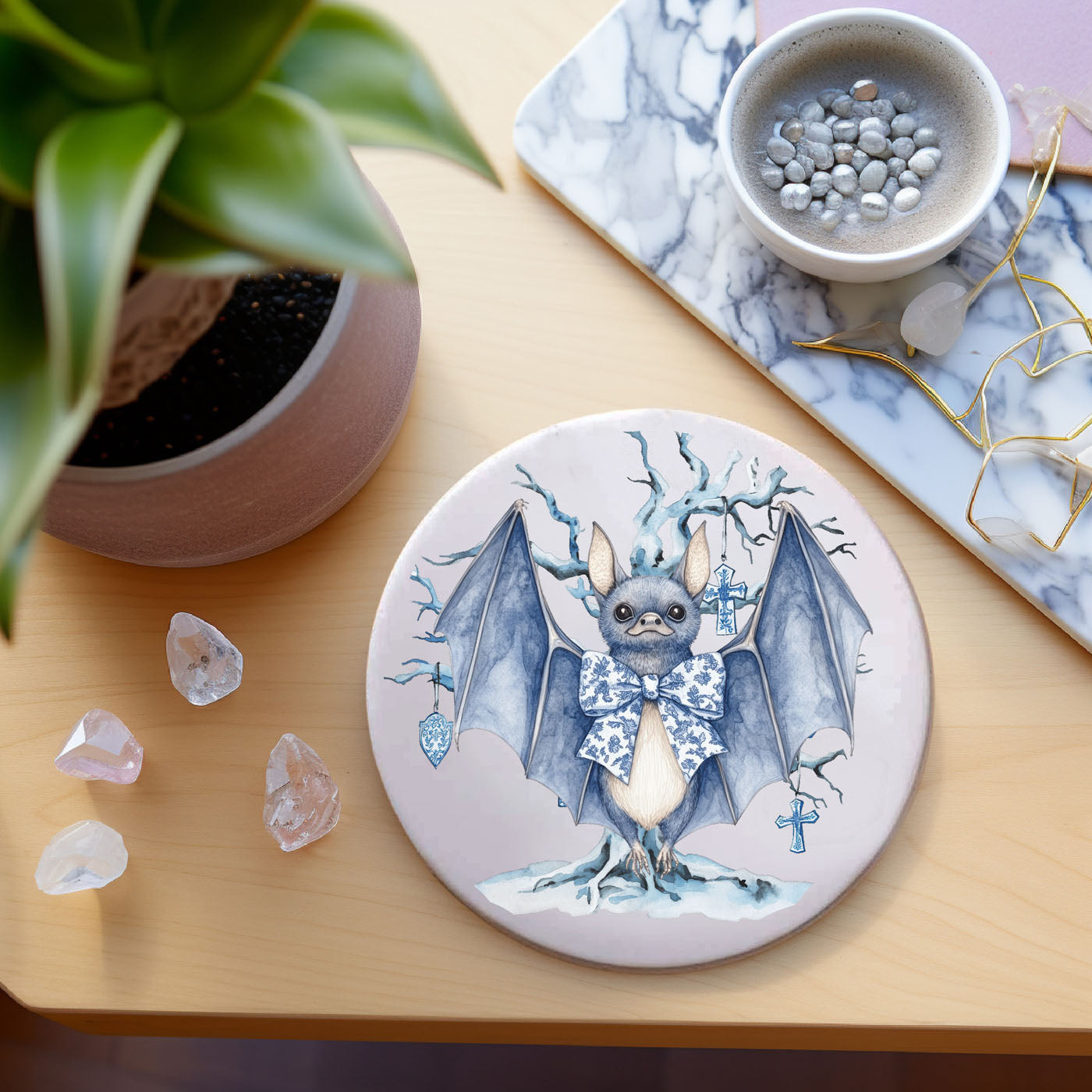 Luxury Halloween coaster set
Designer Halloween home collection
High end Halloween decorations
Quality Halloween table decor