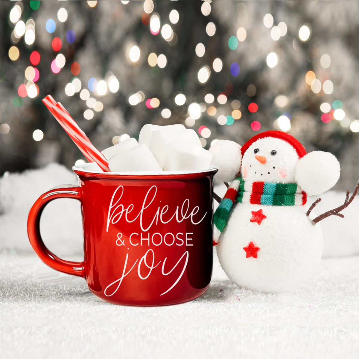 Believe & Joy Mug