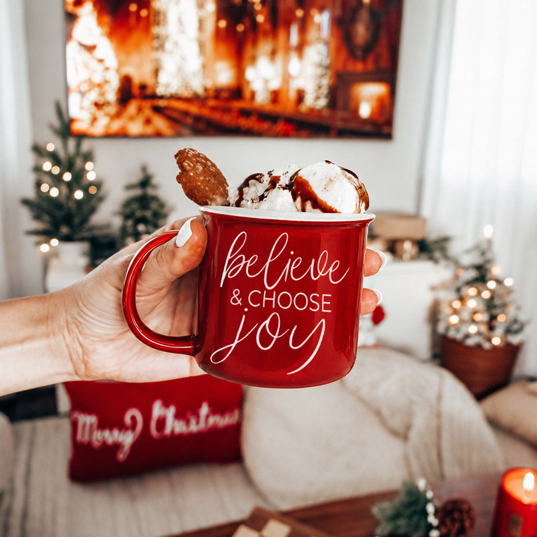 Cozy Christmas aesthetic coffee cup
Neutral farmhouse Christmas drinkware
Christmas gift mug for mom
Holiday mug gift for women
Christmas coffee lover gift ideas
Cute stocking stuffer coffee mug
Christmas mug by decorated holiday tree
Cozy coffee mug with Christmas decorations
Winter morning coffee mug aesthetic
