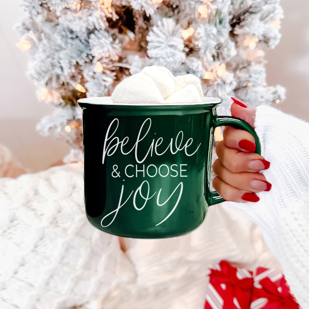 Believe & Joy Mug