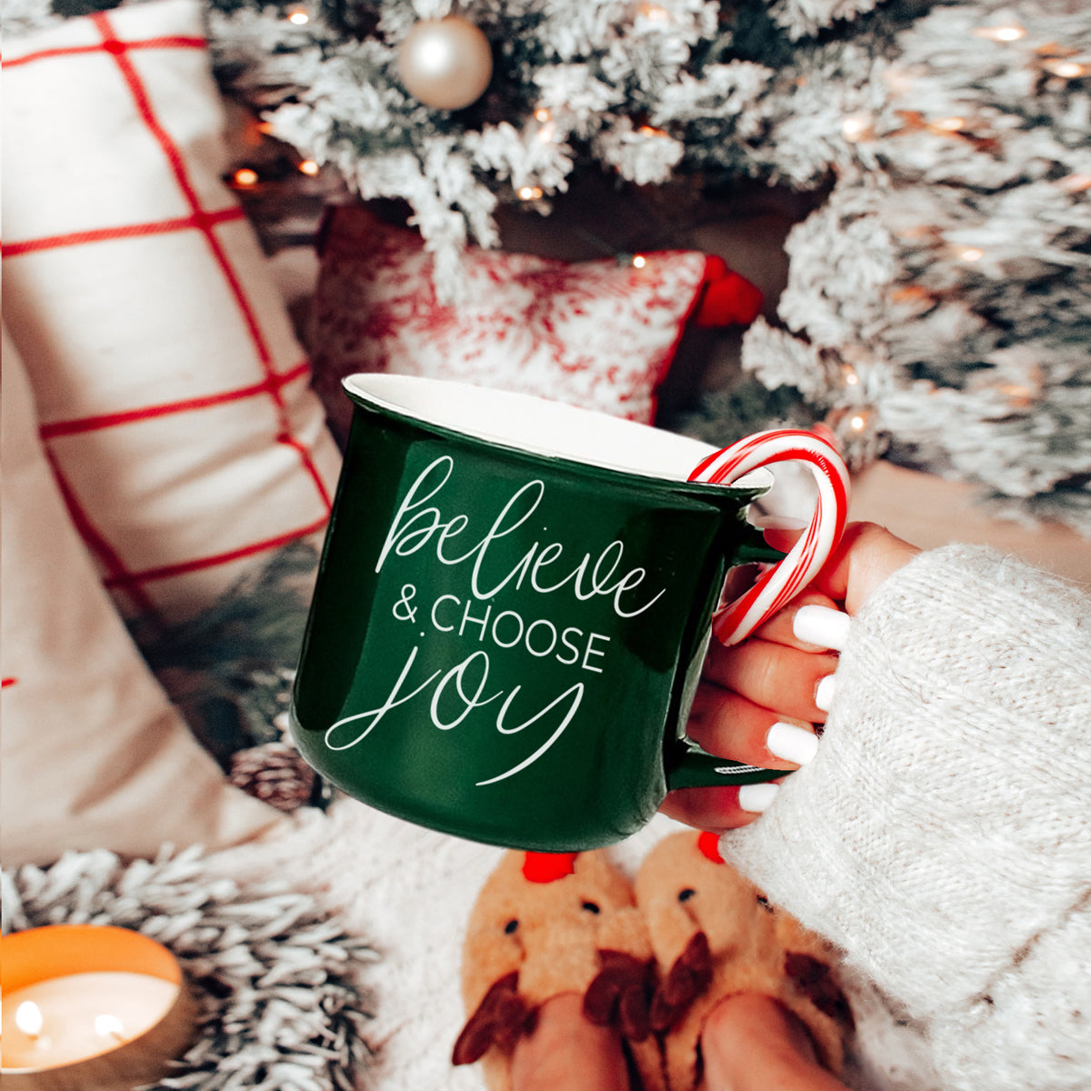 Believe & Joy Mug