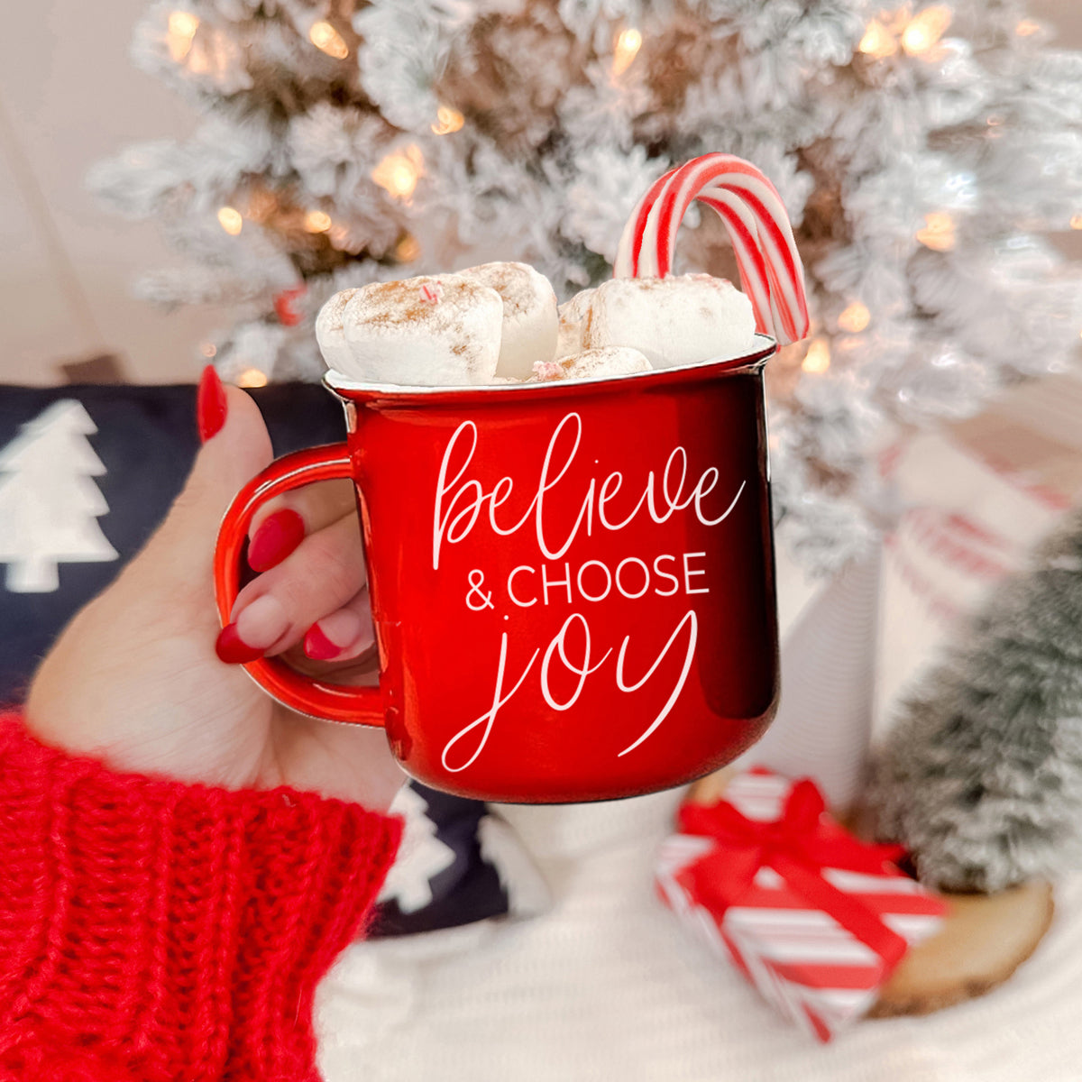 Believe & Joy Mug