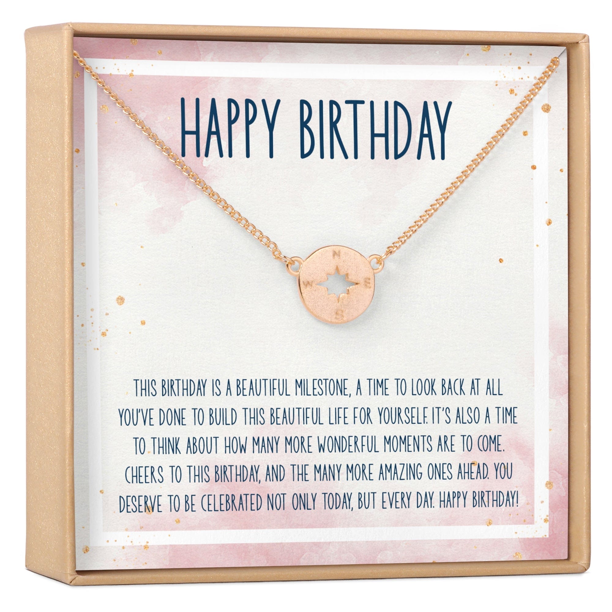 Birthday Necklace, Multiple Styles