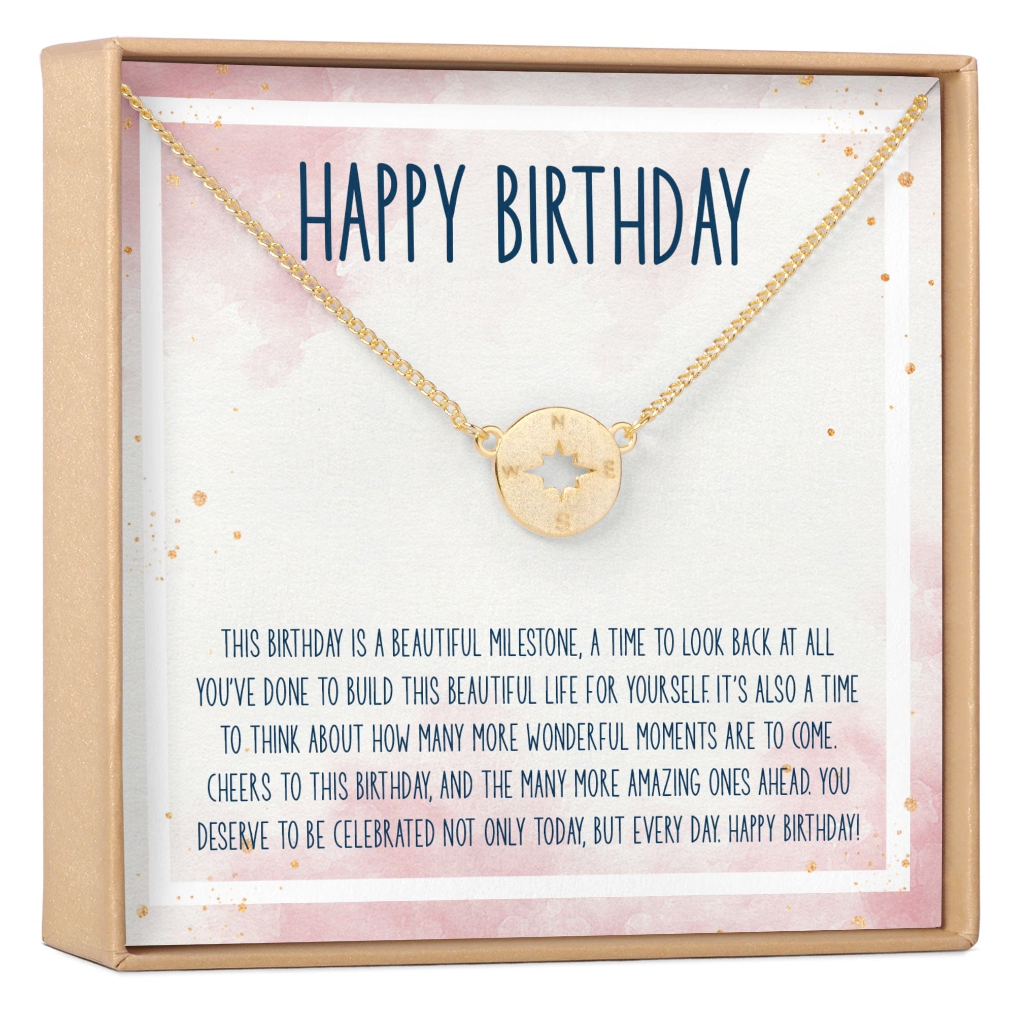 Birthday Necklace, Multiple Styles
