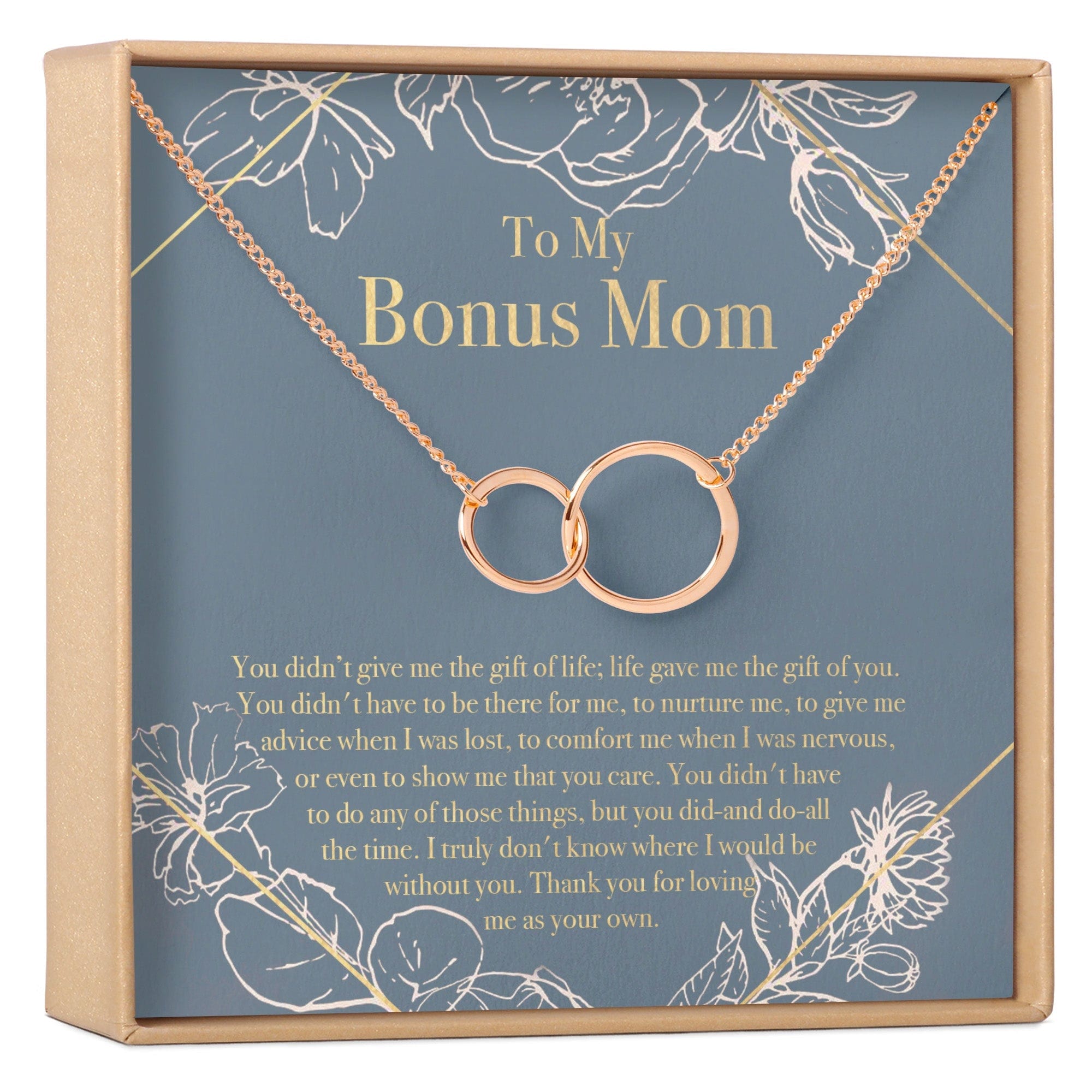 Bonus Mom Necklace, Multiple Styles