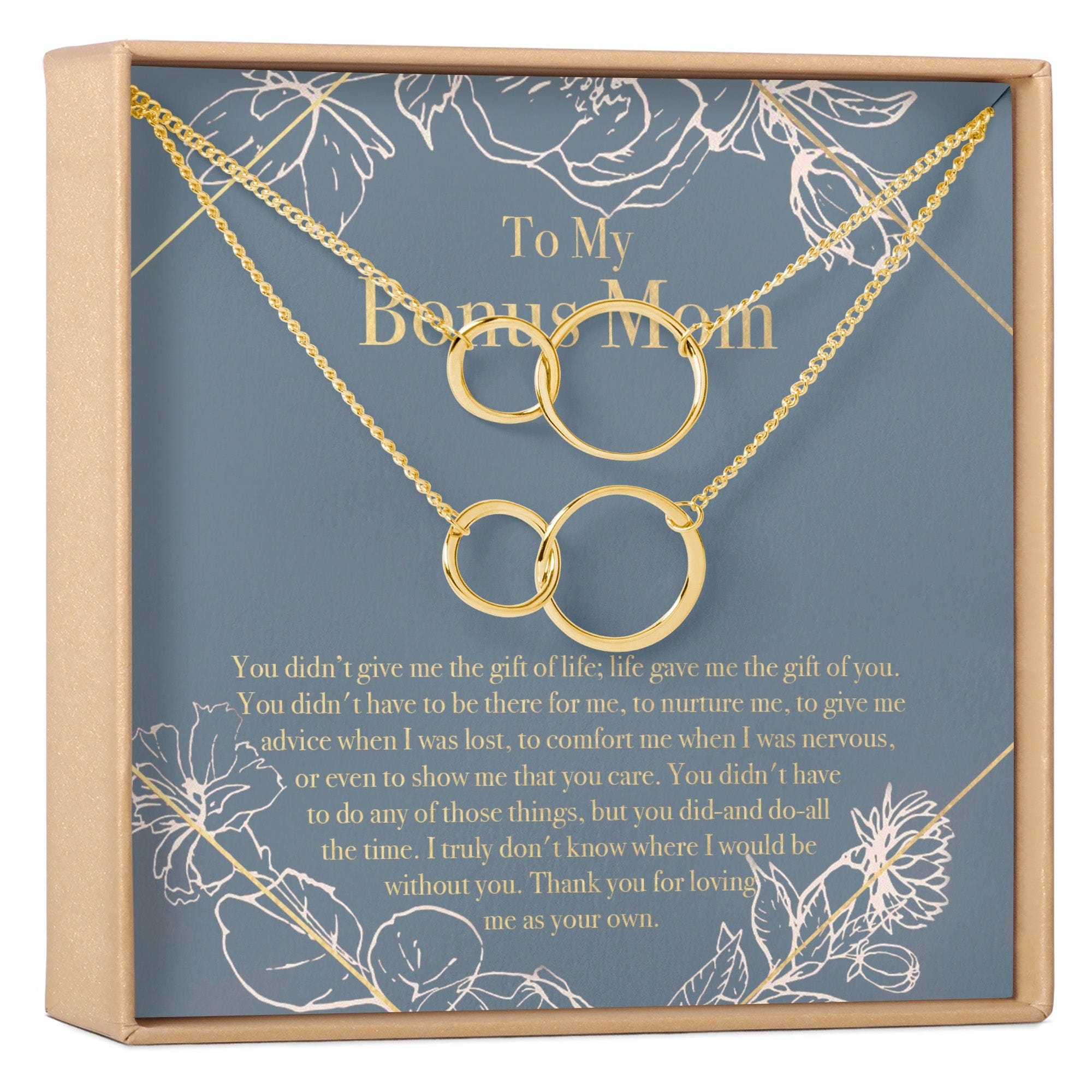 Bonus Mom Necklace, Multiple Styles