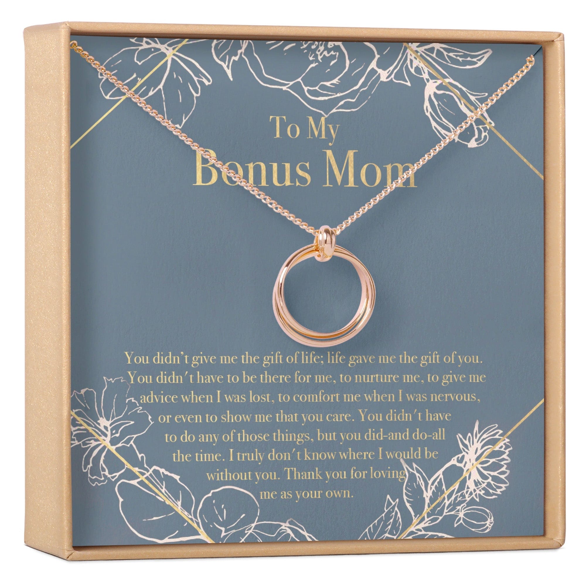 Bonus Mom Necklace, Multiple Styles