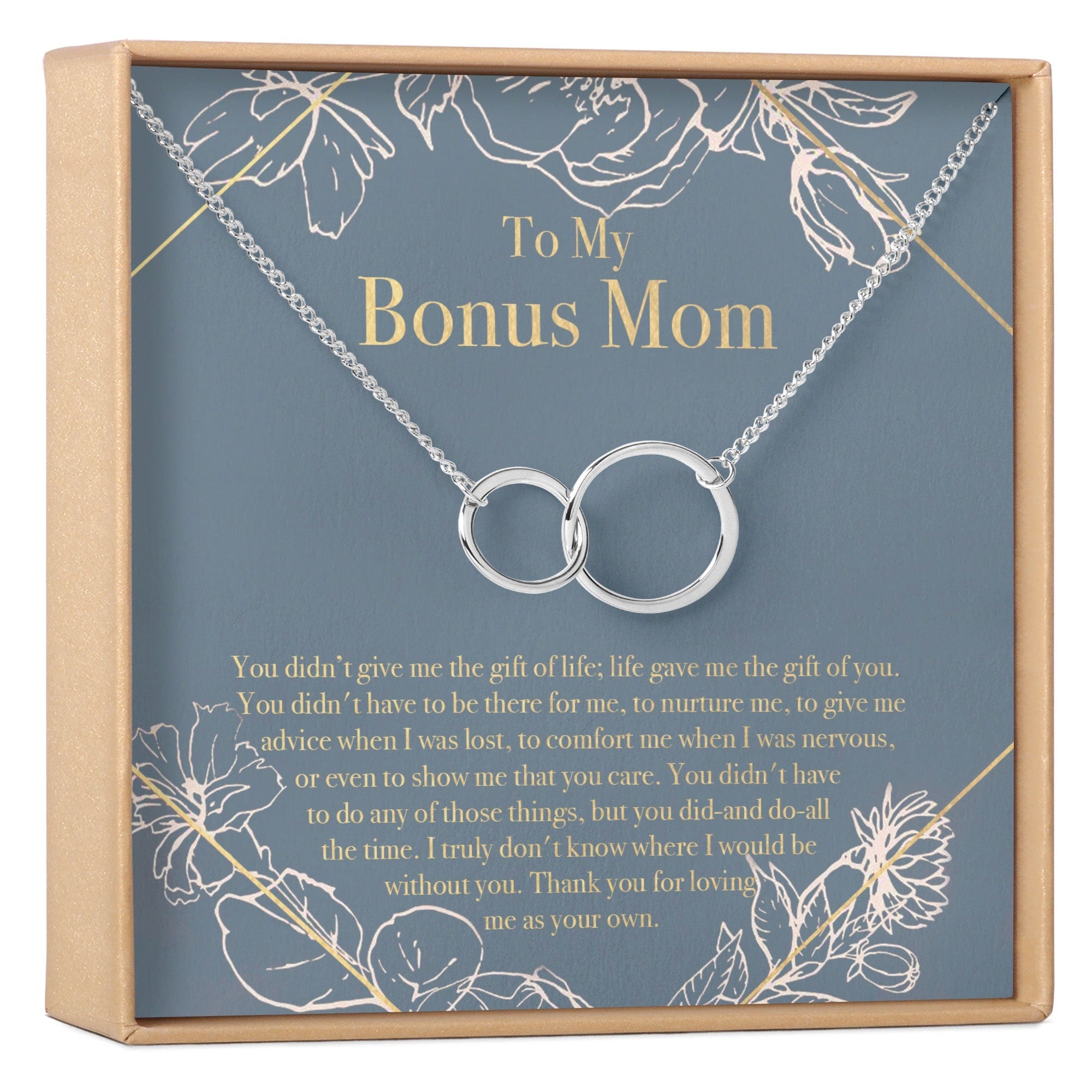 Bonus Mom Necklace, Multiple Styles